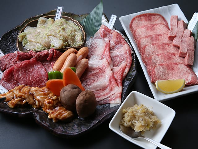 オリジナル炭焼きメニュー