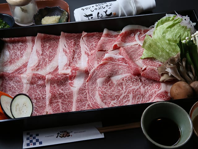 しゃぶしゃぶ・焼肉セットメニュー