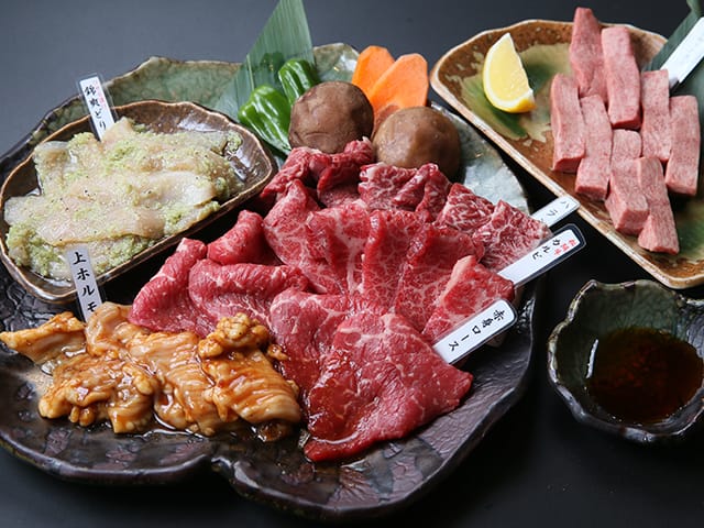 オリジナル炭焼きメニュー